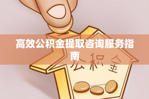 定边高效公积金提取咨询服务指南